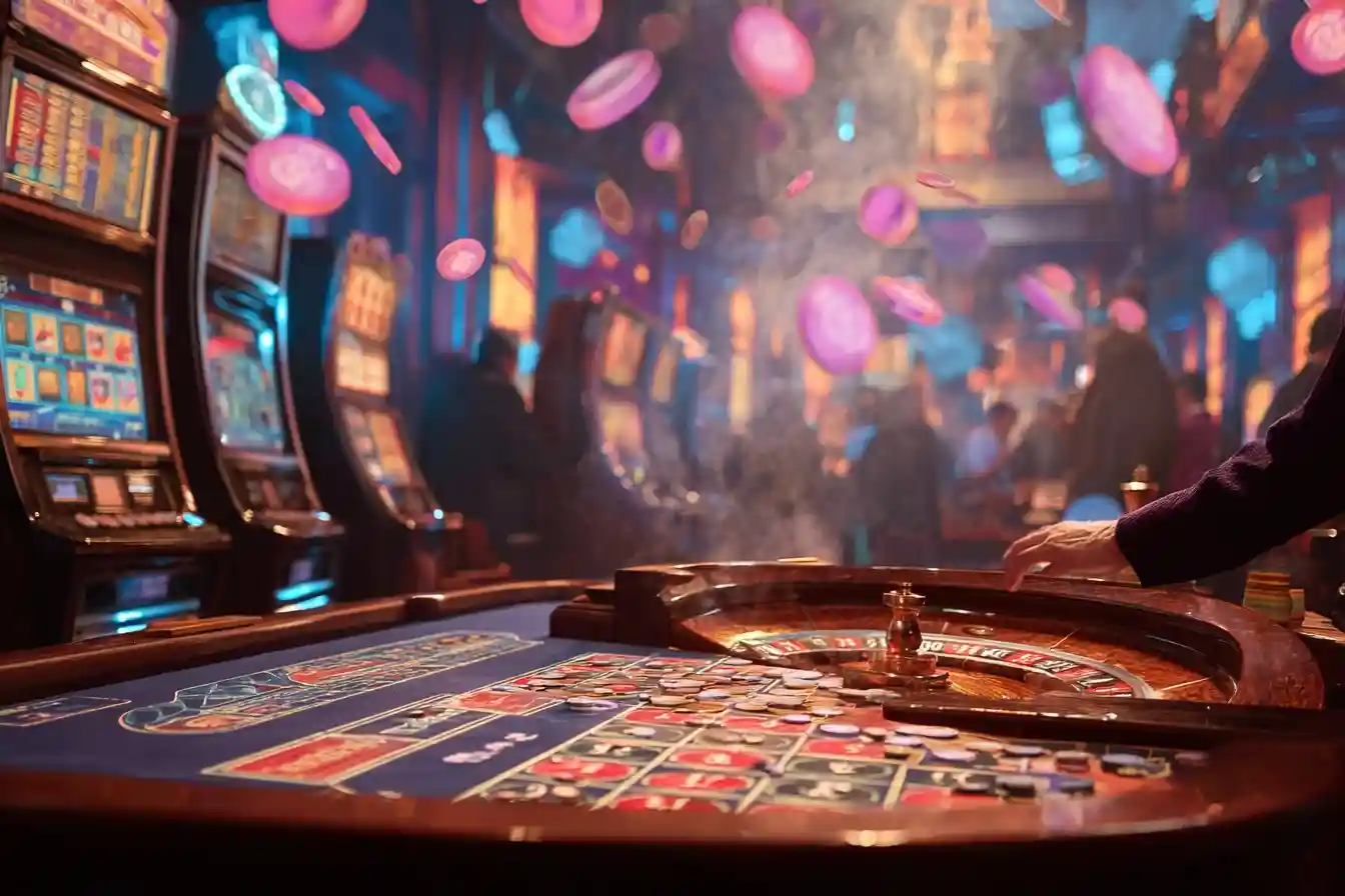 who is in the caesars slots commercial